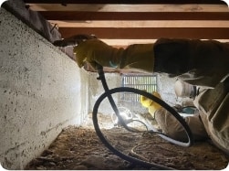 木部処理剤を加圧注入処理